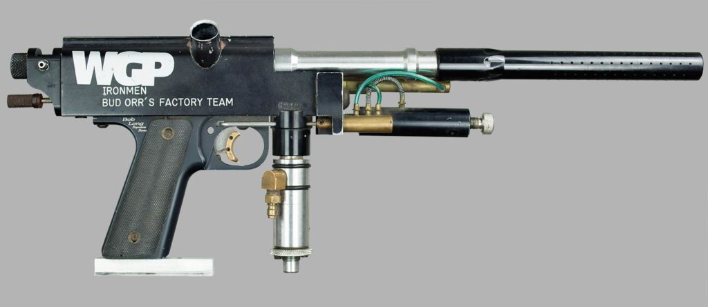 Right side of Machine Gun Mike's Autococker, c.1991/92.